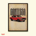 Hindustan Contessa Classic – Vintage Indian Icon Wall Art