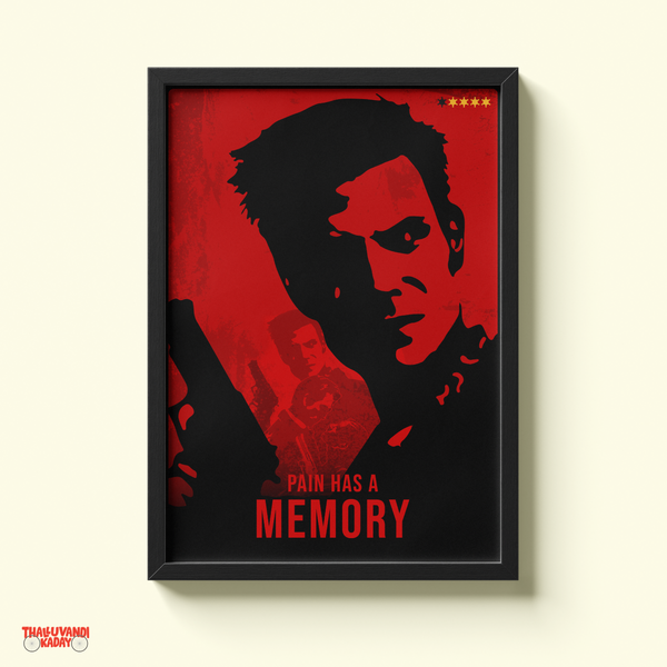 Pain Has a Memory – Neo-Noir Action Wall Art