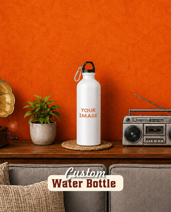 Water Bottle — White Sports