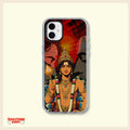Lord Murugan Divine Warrior Clear Phone Case