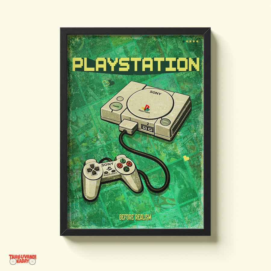 PlayStation – Before Realism Wall Art