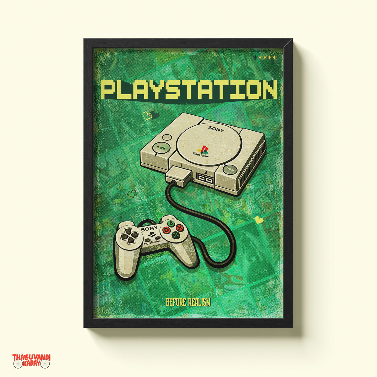 PlayStation – Before Realism Wall Art