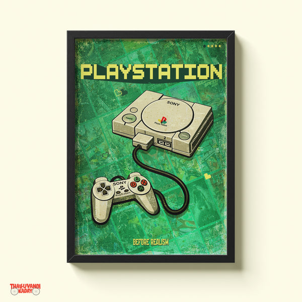 PlayStation – Before Realism Wall Art