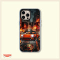 Porsche 911 Inferno Clear Phone Case