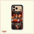 Porsche 911 Inferno Clear Phone Case