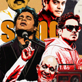 Tamil Music Legends Vintage Collage Clear Phone Case